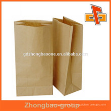 popular supplier kraft paper pouches with side gusset package for tea